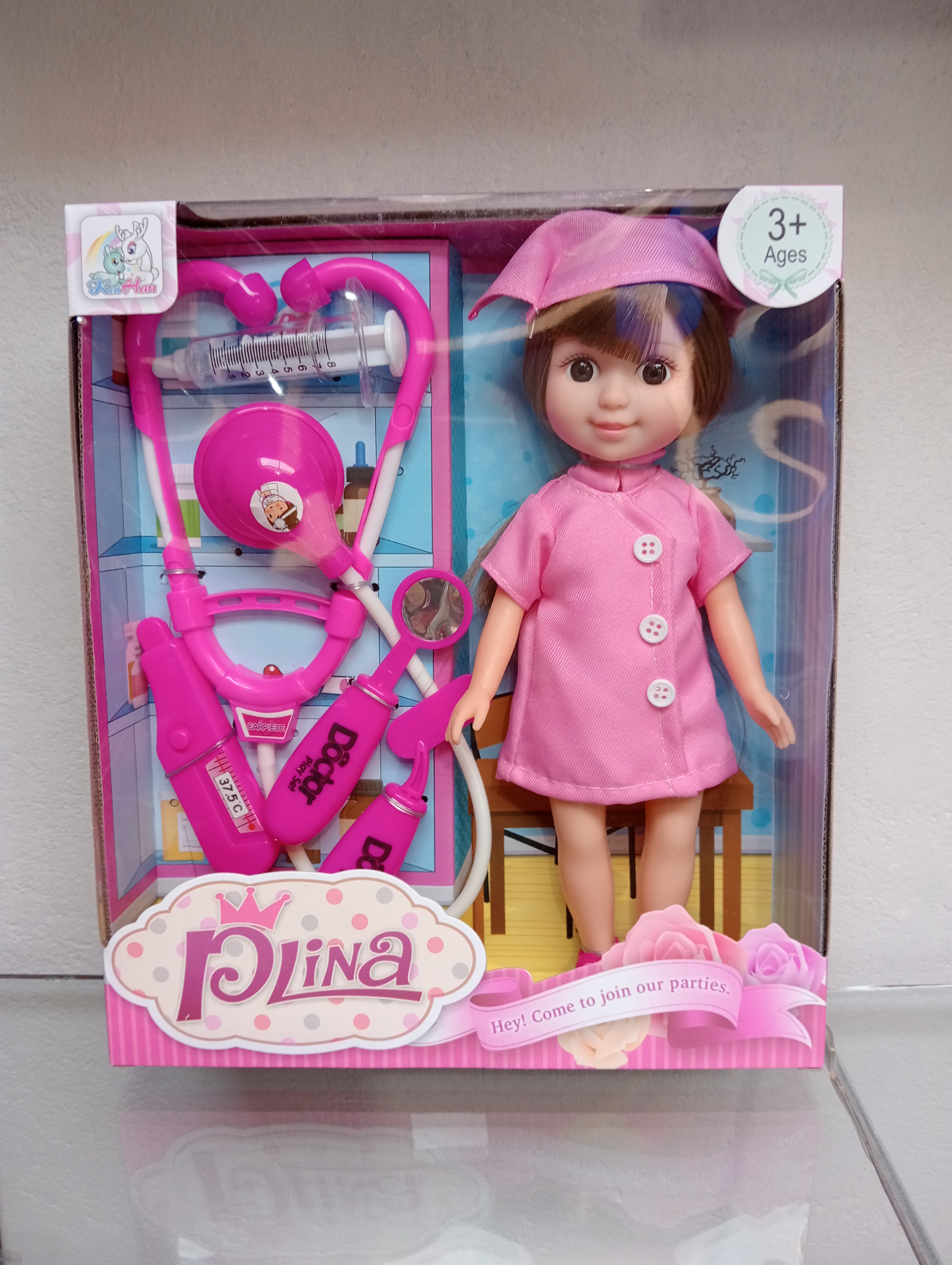 MUÑECA DOCTORA PLINA