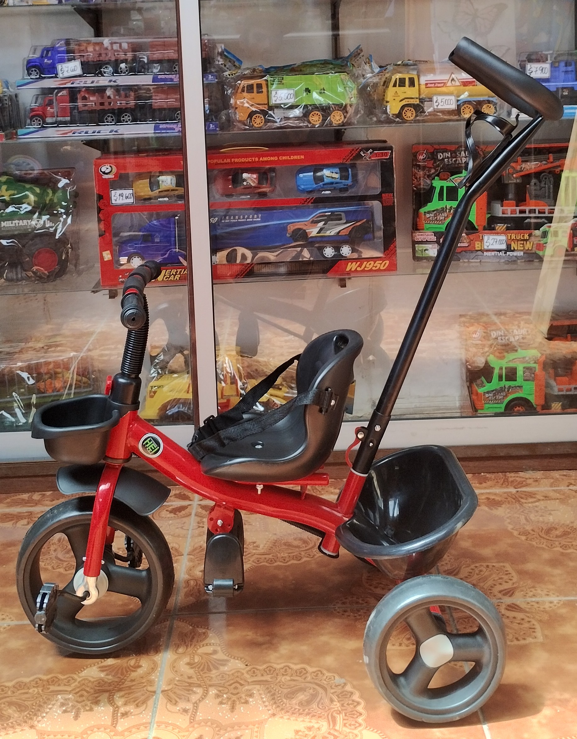 TRICICLO GRANDE ROJO