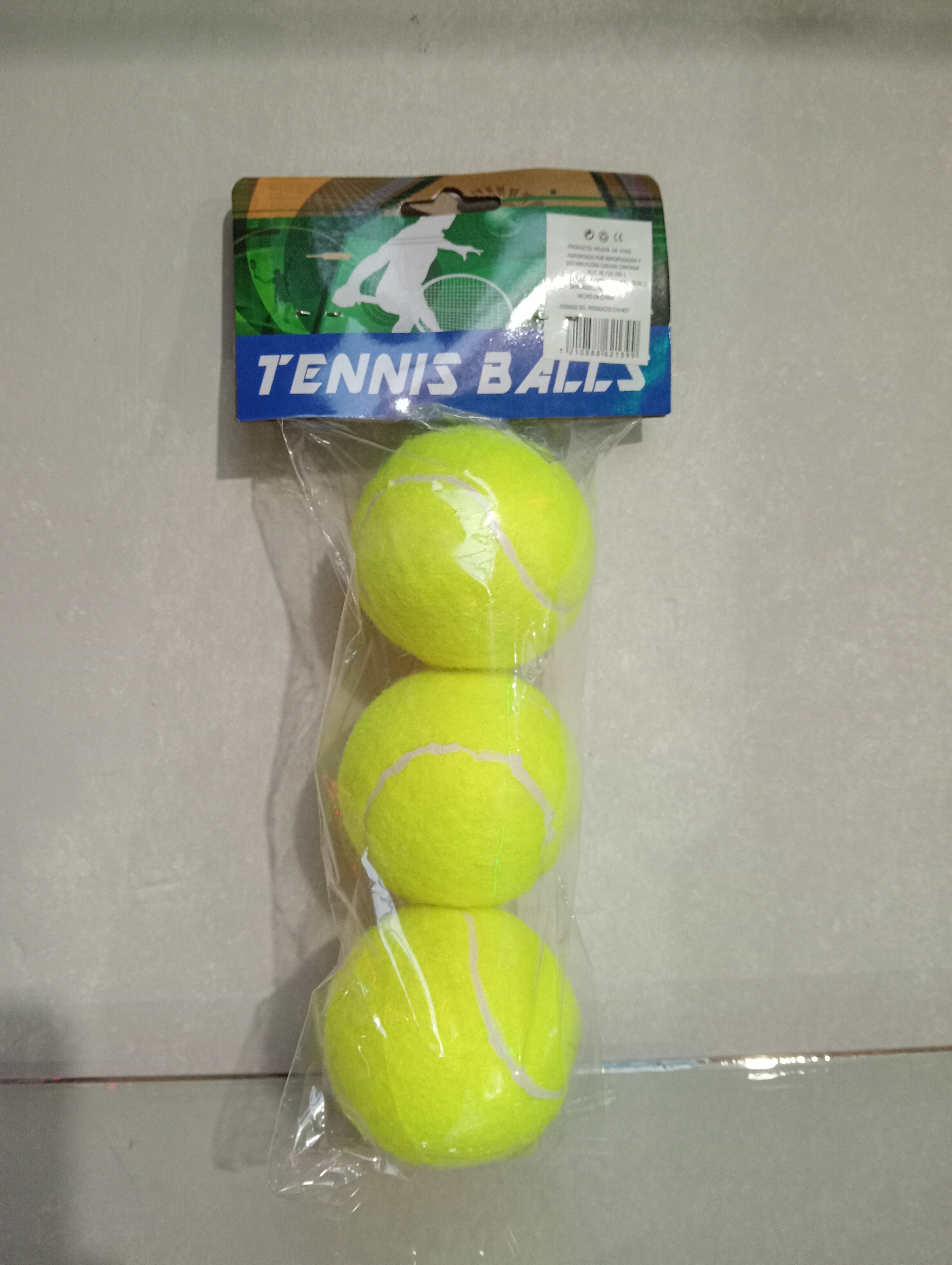 SET PELOTA TENNIS
