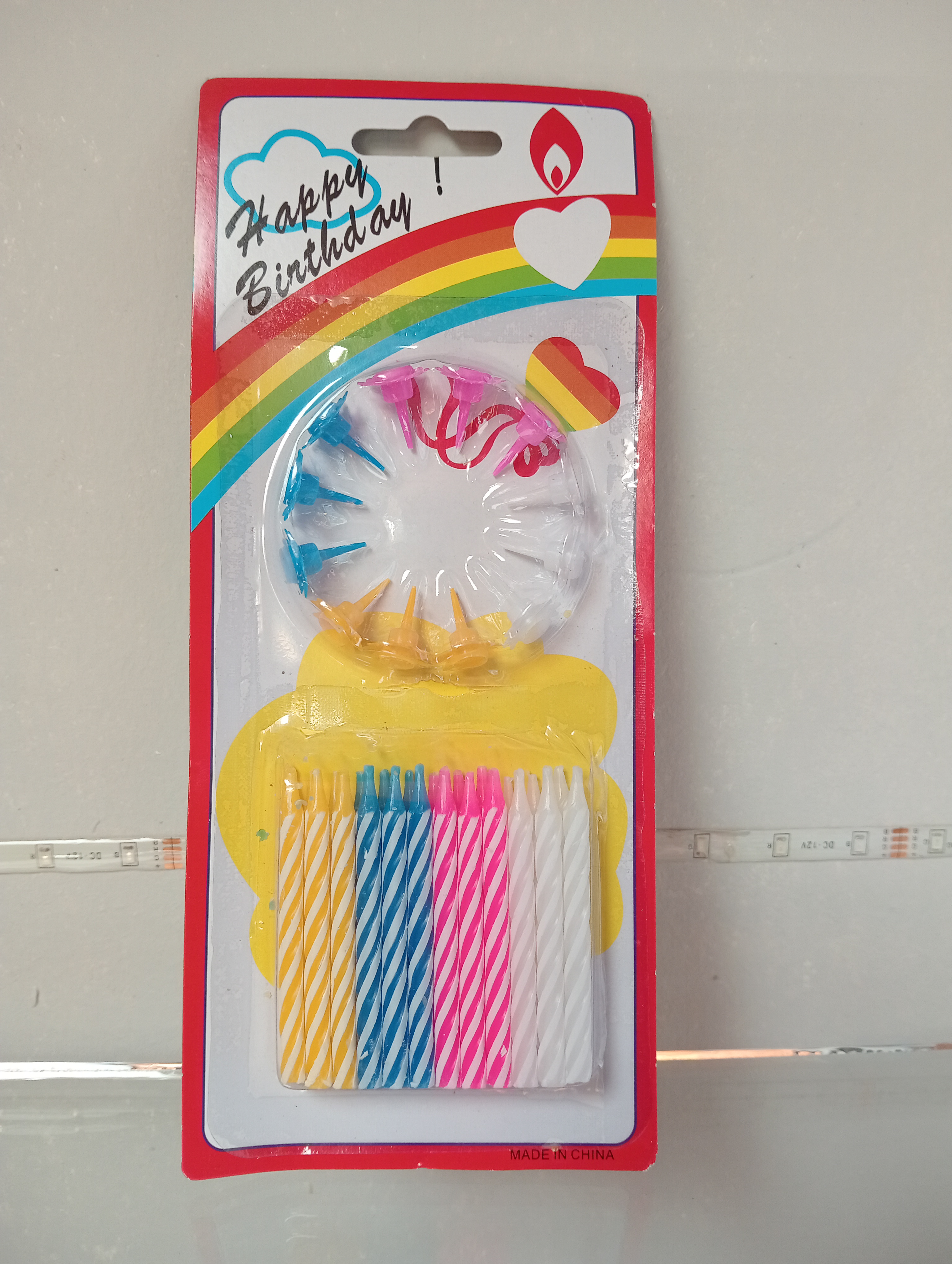 SET VELAS CUMPLEAÑOS